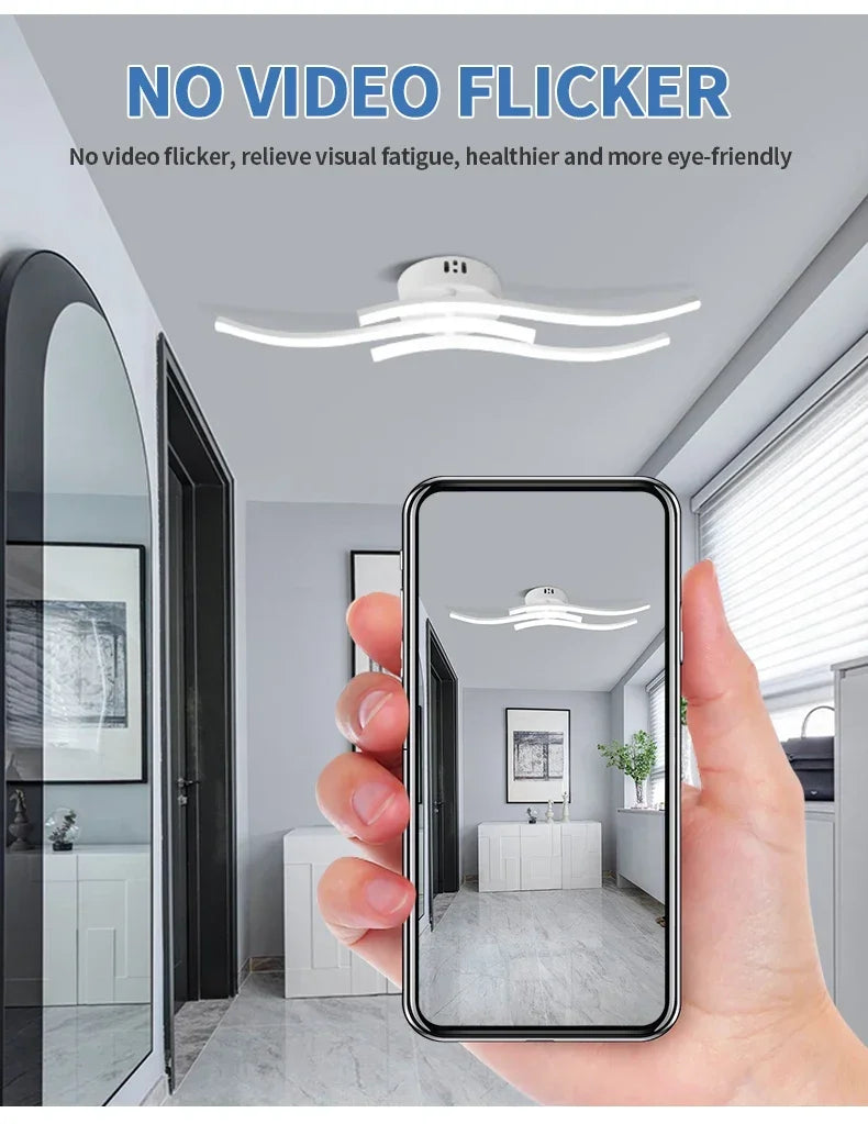 LED Ceiling Ceiling Ceiling Light, Dimming Light, Living Room, Bedroom, Dining Room, Corridor, Indoor Home Decoration Lighting