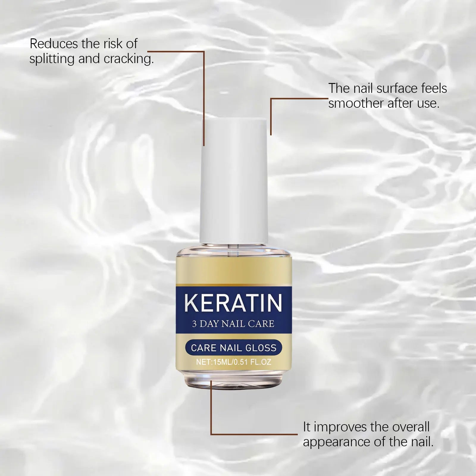 Nail Care Oil Keratin Strengthening Cuticle Regenerating Growth Nail Treatment Dead Skin Remover Lavender Nourishing Nail Oil