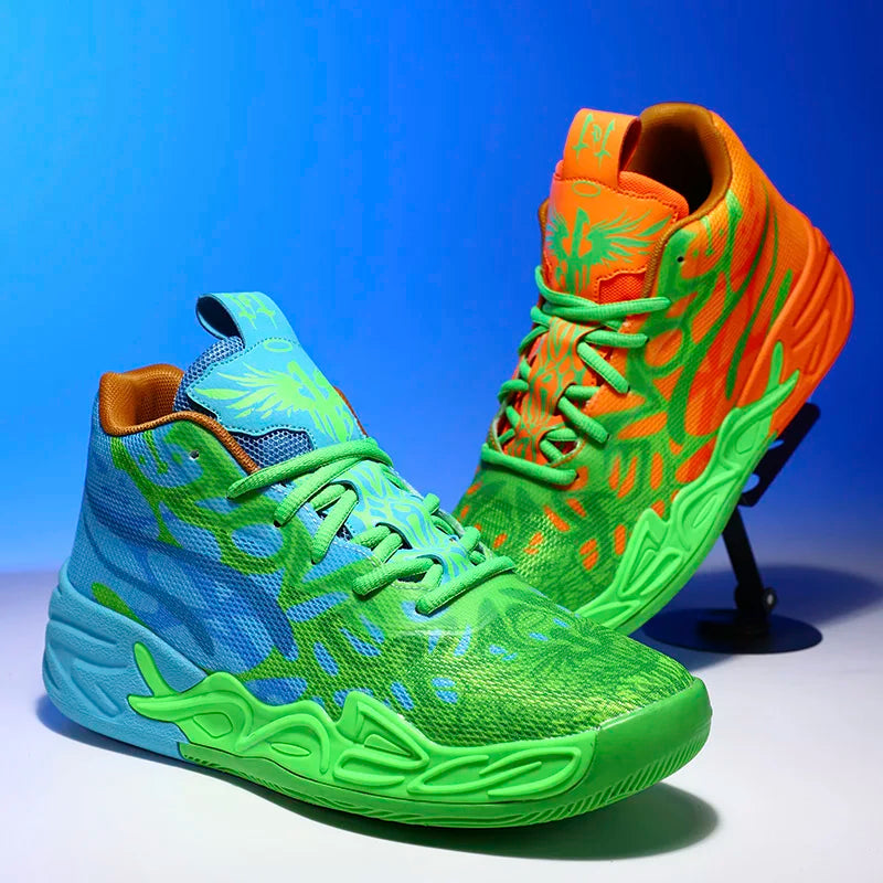 739 High Quality Mens Basketball Sneakers Breathable Cushioning Training Sports Shoes Youth Gym ForMotion Basketball Shoes 35-45