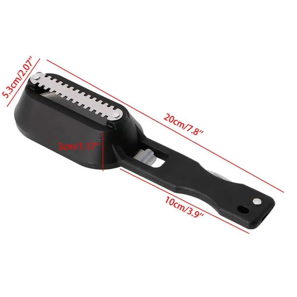Fish Skin Brush Scraping Fishing Scale Brush Graters Fast Remove Fish Knife Cleaning Peeler Scaler Scraper Seafood Tools