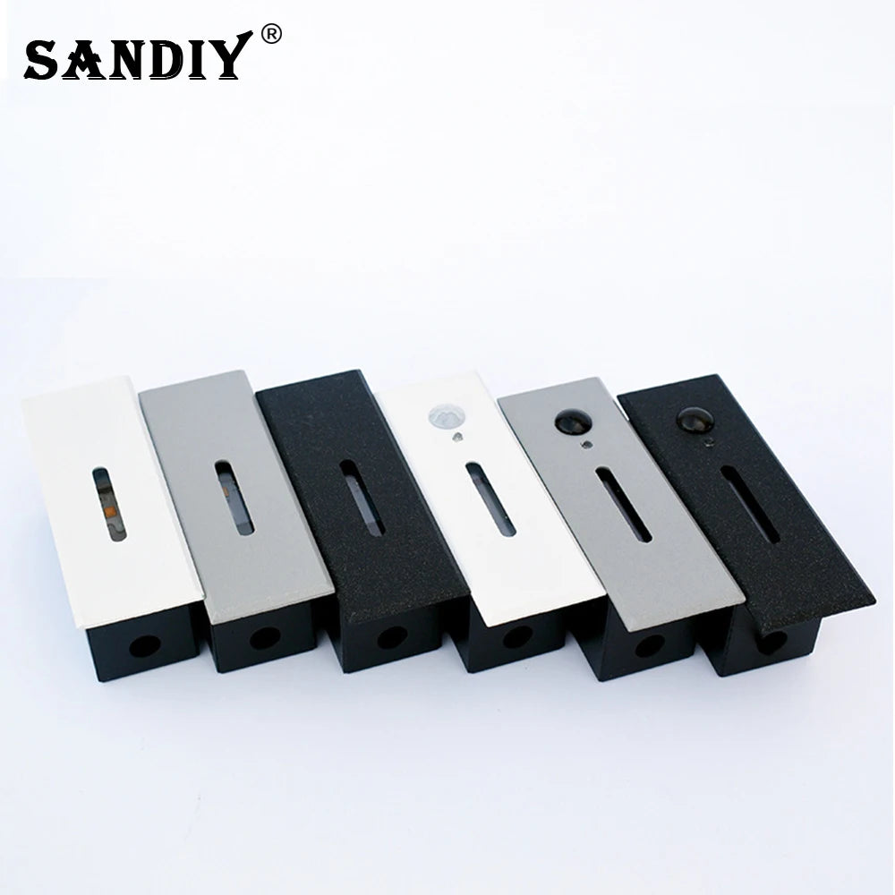 SANDIY Smart Light Intelligent Sensor Lamp Wall Embedded Led for House Step&Stair Foyer Balcony Home Ladder Lighting with Box 3W