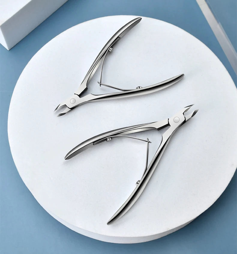 Professional Nail Shop Tools for Dead Skin Scissors Stainless Steel Double Spring Dead Skin Pliers High end Dead Skin Pliers