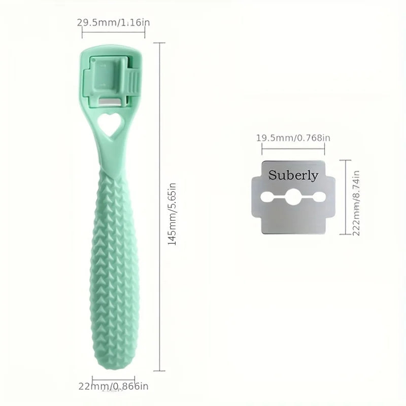 10 Blades + 1 pc Foot Care Tools for Removing Dead Skin And, Foot Grinding Tools, Foot Skin Tools, Sole And Heel Scrapers