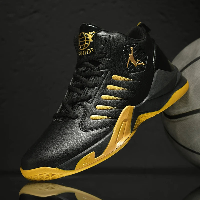 Outdoor Soft Men's Basketball Shoes Comfortable Breathable Man Sneakers Fashion Lightweight Male Cushioning Non-slip Sport Shoes