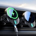Phone Holders for Car, Cell Phone Mount 15W Wireless Car Charger For Air Vent Phone Stand for Car Truck Accessories