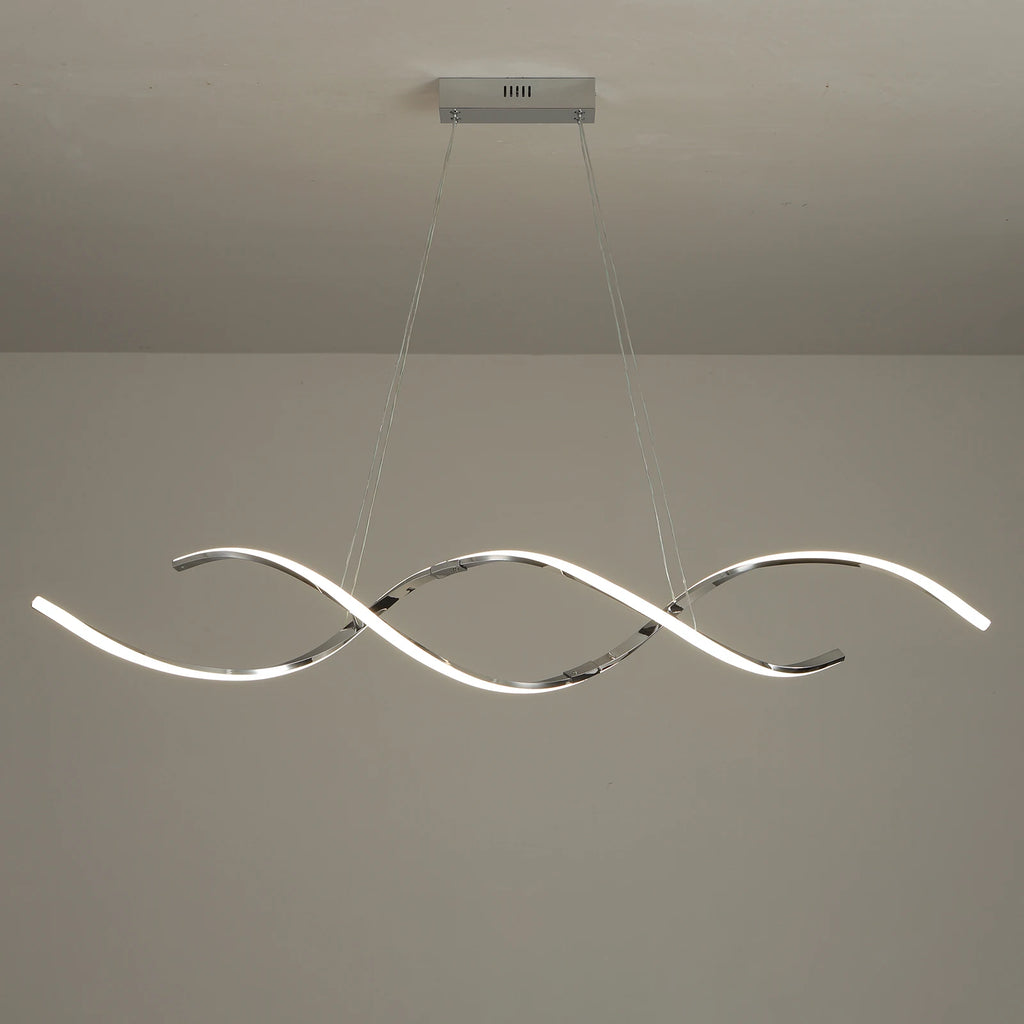 Modern chandelier Lights Simple Dining Room Lights Kitchen Long led Chandelier Living Room Pendant Lamp Home Decoration Lighting