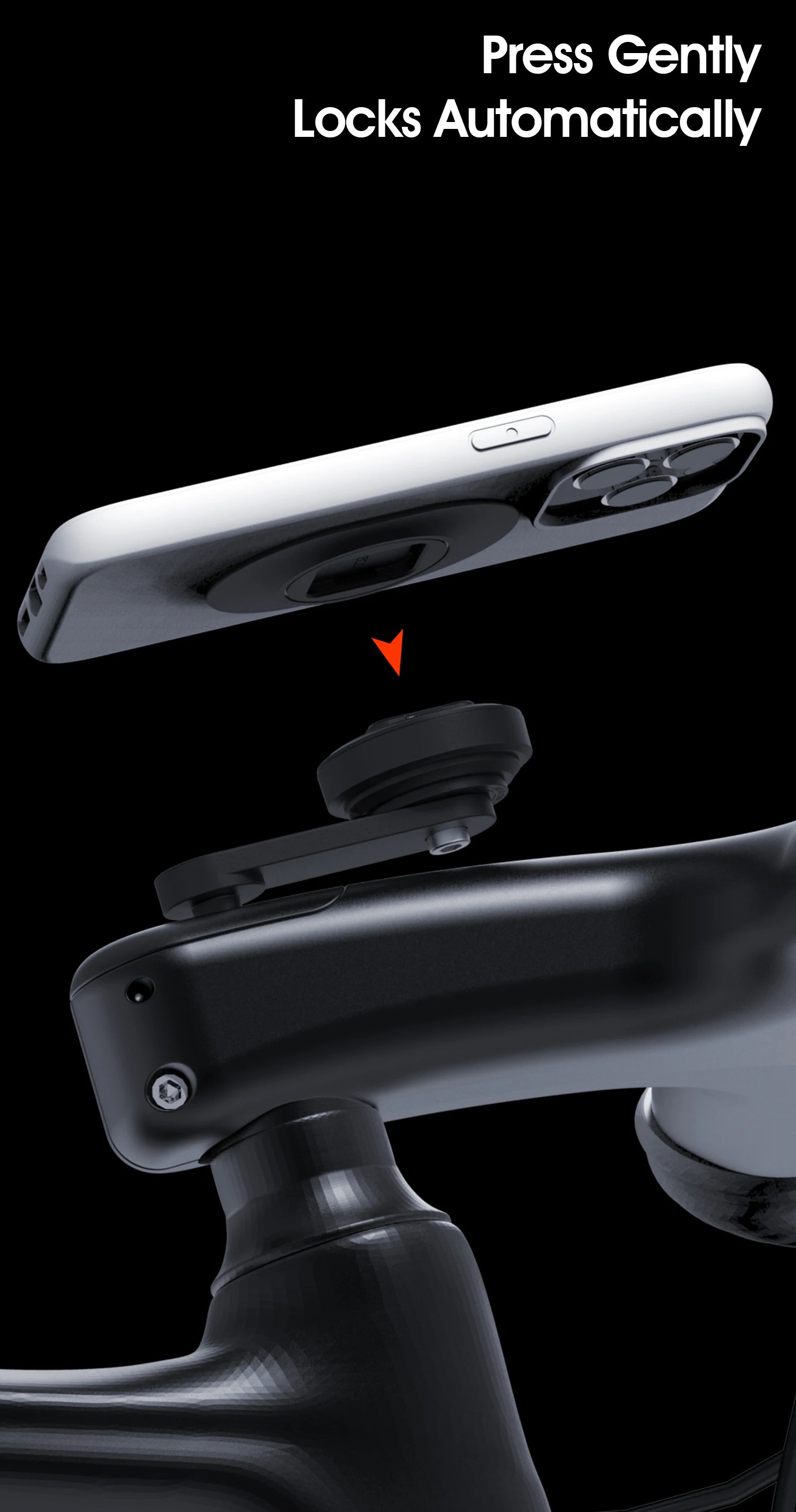 Aluminium phone holder For Bicycle accesories.bike /Motorcycle accessories Stand for cell phone For iphone 15 promax/xiaomi