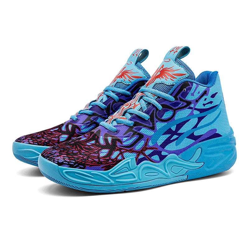 739 High Quality Mens Basketball Sneakers Breathable Cushioning Training Sports Shoes Youth Gym ForMotion Basketball Shoes 35-45