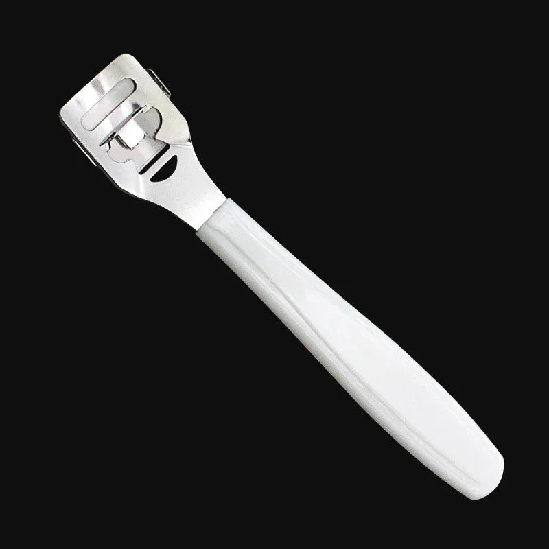 Dead Skin Foot Care Tool Foot Scraper Scraper Pedicure Knife Shovel Silvery Cutting Stainless Steel Convenient Useful Leather