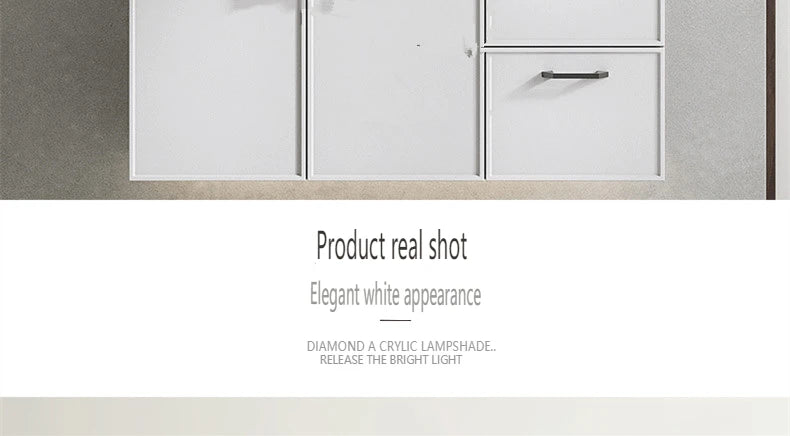 Mirror Front Light LED Bathroom Cabinet Dressing Table Mirror Light Foldable Telescopic Mirror Cabinet  Dedicated  Light