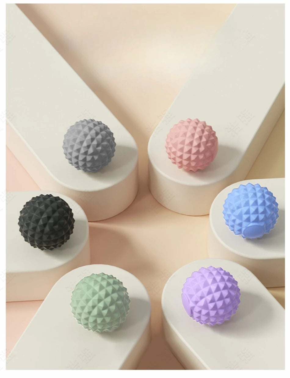 Silicone Fascia Ball Large 85 Mm Muscle Relaxation Massage Yoga Fitness Foot Sole Shoulder Through Neck Meridian Massage Ball