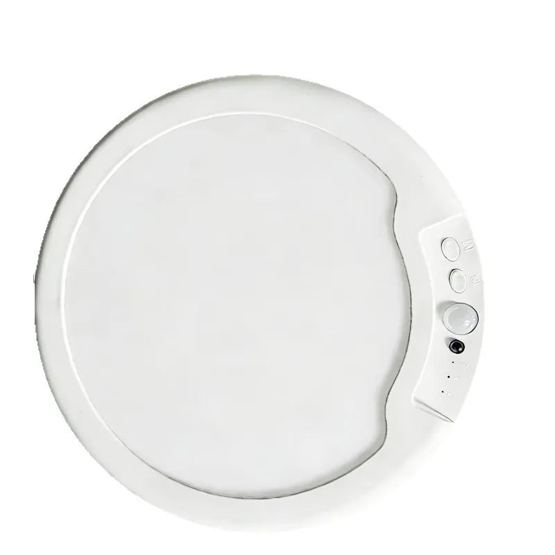 Motion Sensor Rechargeable LED Ceiling Light Round Wireless Security Light for Hallway Stairs Corridor Indoor Home Entryway