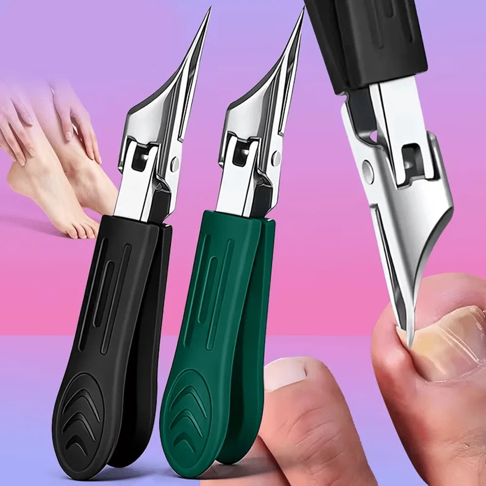 7pcs Professional Stainless Steel Nail Care Set  Foot Care Kit That Includes Nail File, Cuticle Nippers, Suitable for Men, Women