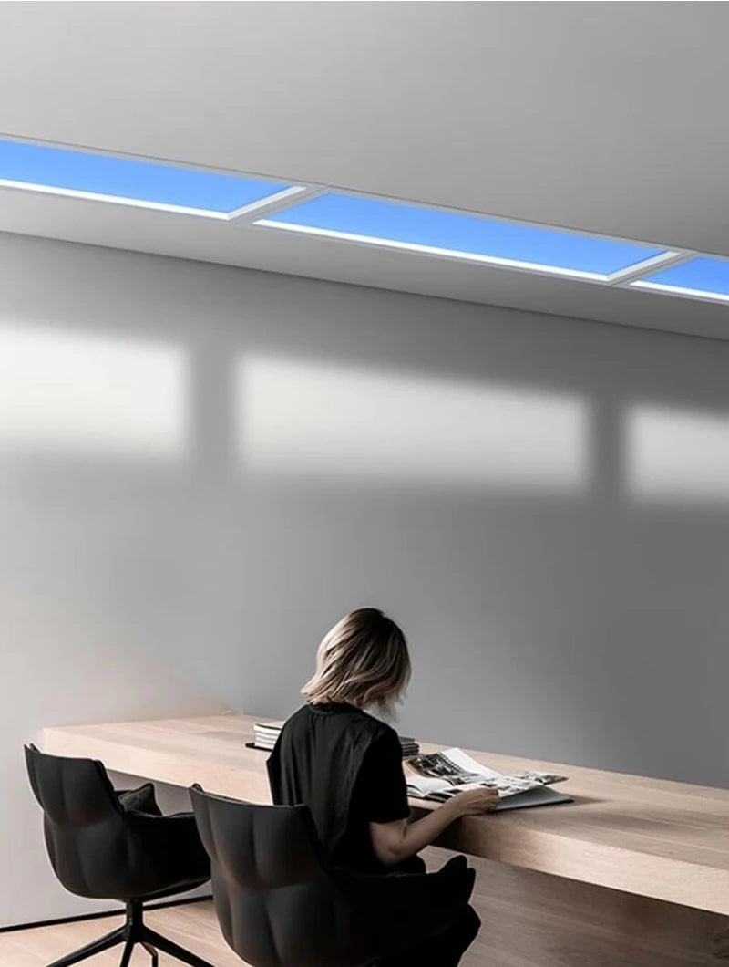 Skylight Smart Control Ceiling Lamp Embeded LED Ceiling Lights for Office Dimmable Kitchen Island Lighting Bathroom Sky Light