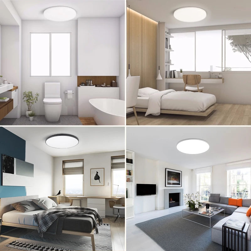 Modern Ceiling Lamp 220V Dustproof Led  Ultra-thin Ceiling Chandelier for Indoor Living Room Bedroom Decorative Ceiling Light