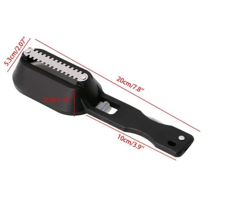 Fish Skin Brush Scraping Fishing Scale Brush Graters Fast Remove Fish Knife Cleaning Peeler Scaler Scraper Seafood Tools
