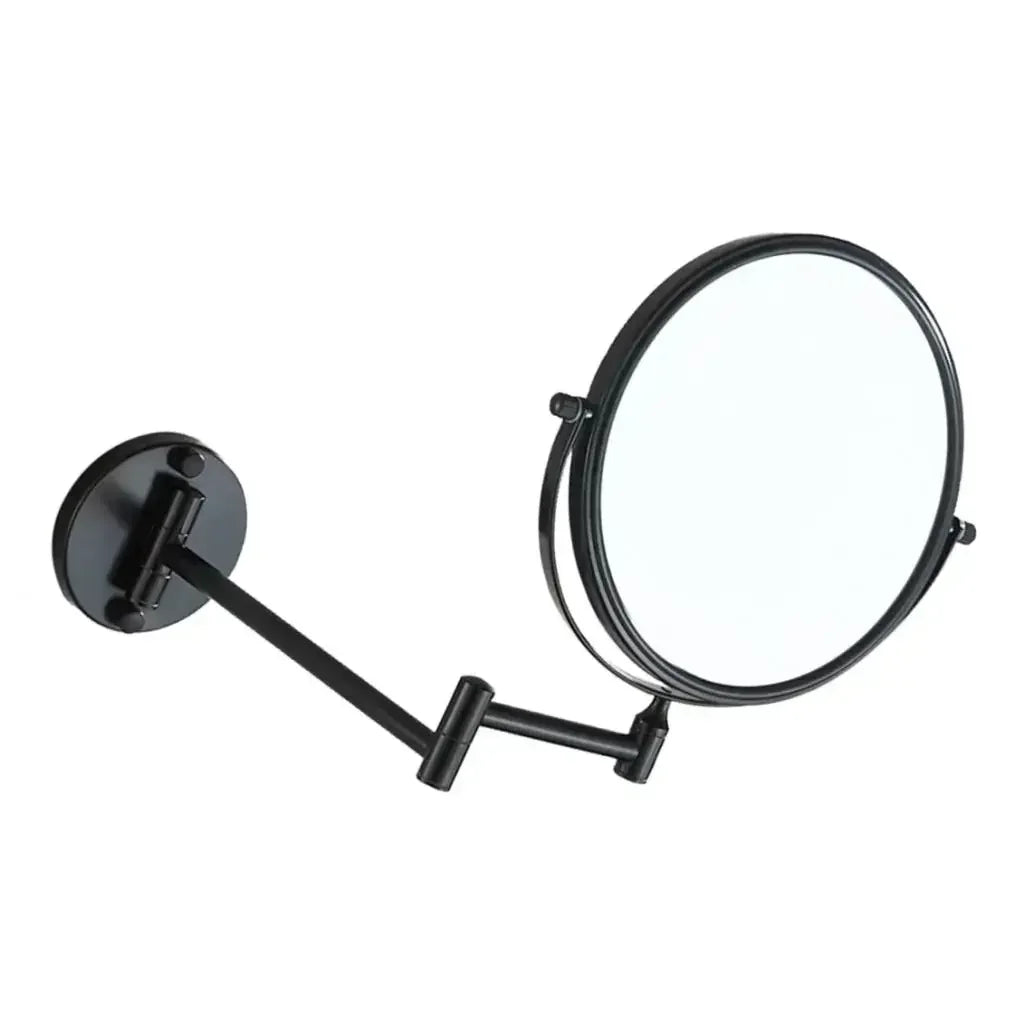Double-sided Bathroom  Makeup Mirror 3X Magnifying Glass Countertop Rotating Vanity Wall Hardware Accessories