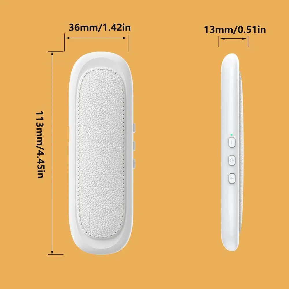 Bluetooth 5.4 Under Pillow Speaker Noise Reduction Stereo Sound Bone Conduction Speaker Deep Bass Timed Shutdow