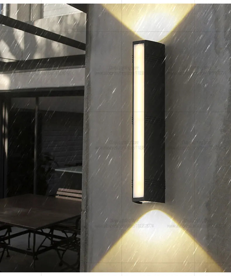 Outdoor Wall Lamp Simple Style Villa Courtyard Corridor Lights IP65 Indoor Living Room Wall Decoration Lamp Garden Wall Fitting