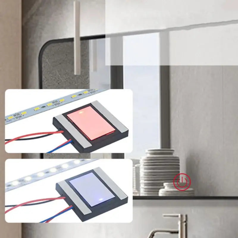 5-12V Smart Swich Bathroom Mirror Switch Touch Sensor Switch For Led Light Mirror Headlight For Smart Home Bathroom Light Switch