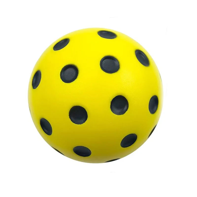 1PC Silent Pickleball Indoor Entertainment Silent Practice Ball PU Foam High Bounce Resistance Not Disturbing People
