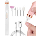 Nail Salon Kit, Electric 5-in-1 Professional Manicure Set with Built-in Light