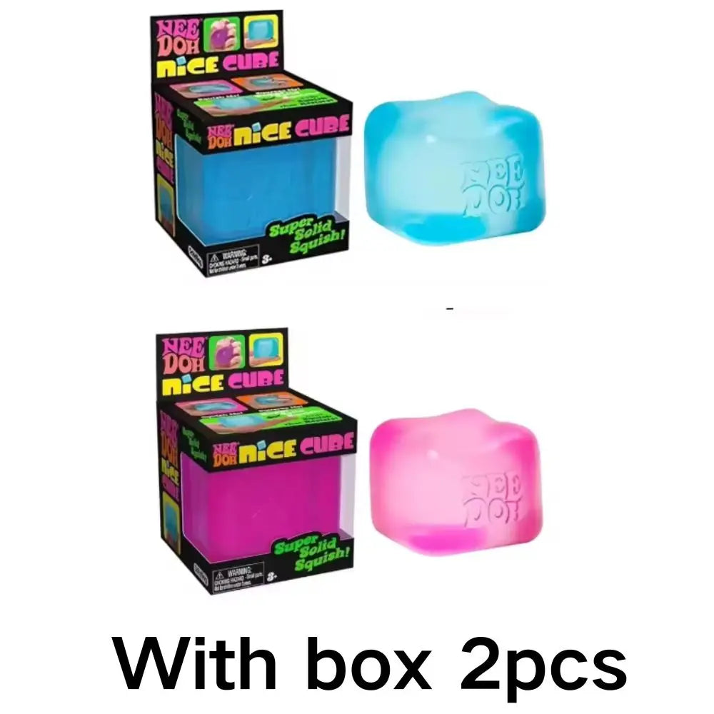 NeeDoh Nice Cube Sensory Stress Reliever Fidget Toy for Kids & Adults