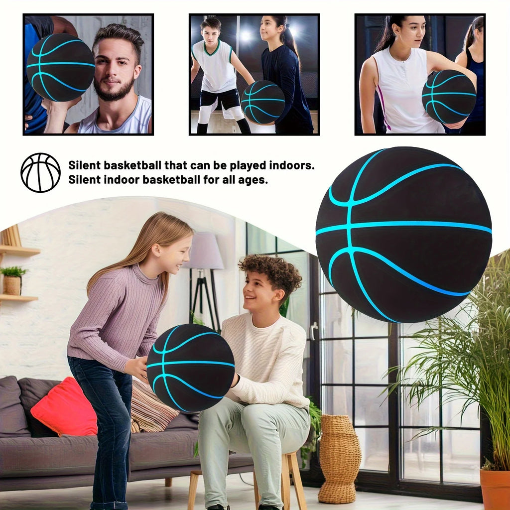 New model - High-density silent basketball, noise-free indoor training ball