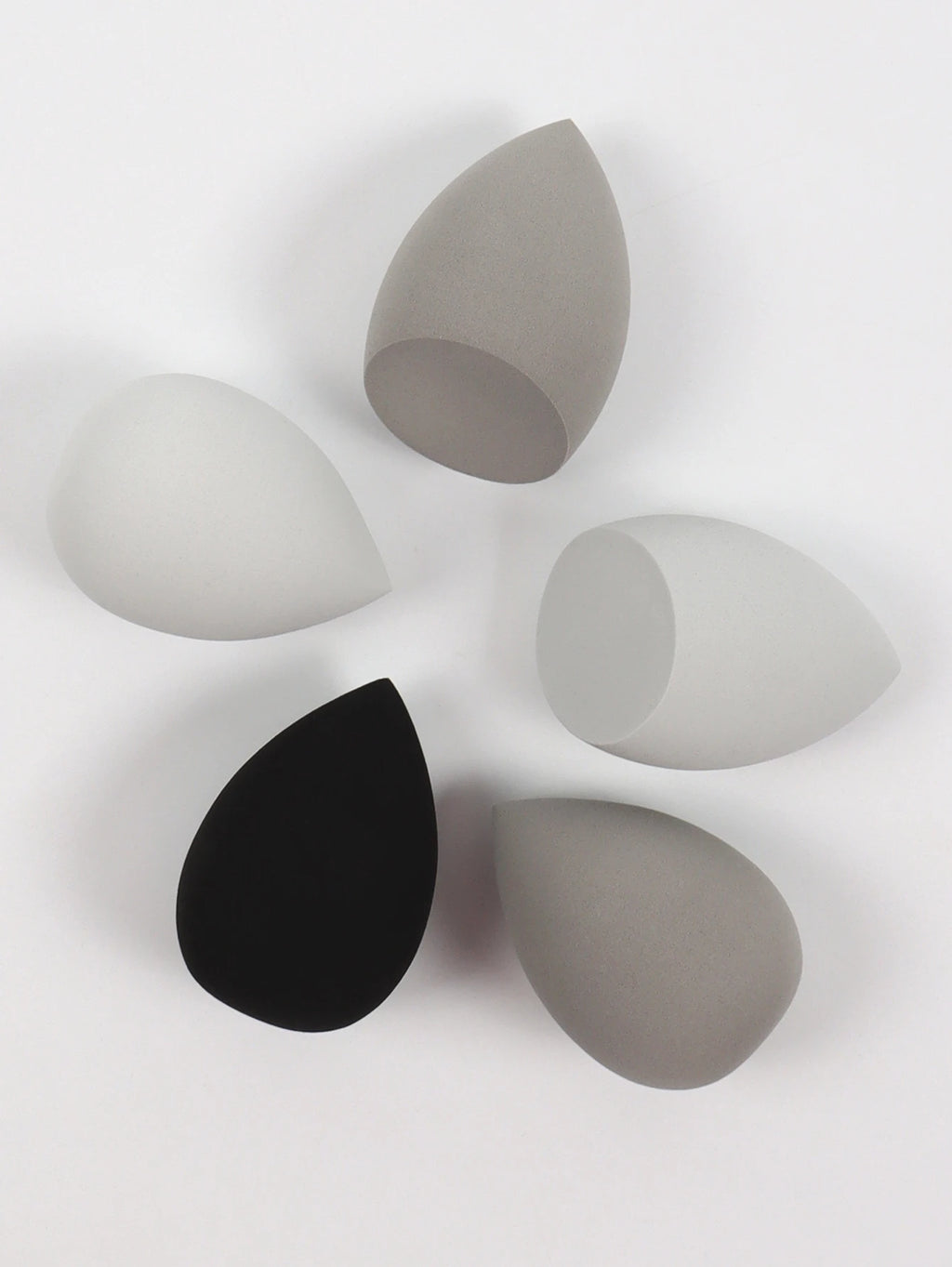 5 Bags of Beauty Eggs Makeup Sponge (Beauty Egg), Foundation Make-Up Mixed Beauty Sponge, Flawless Liquid, Cream and Powder, Mu