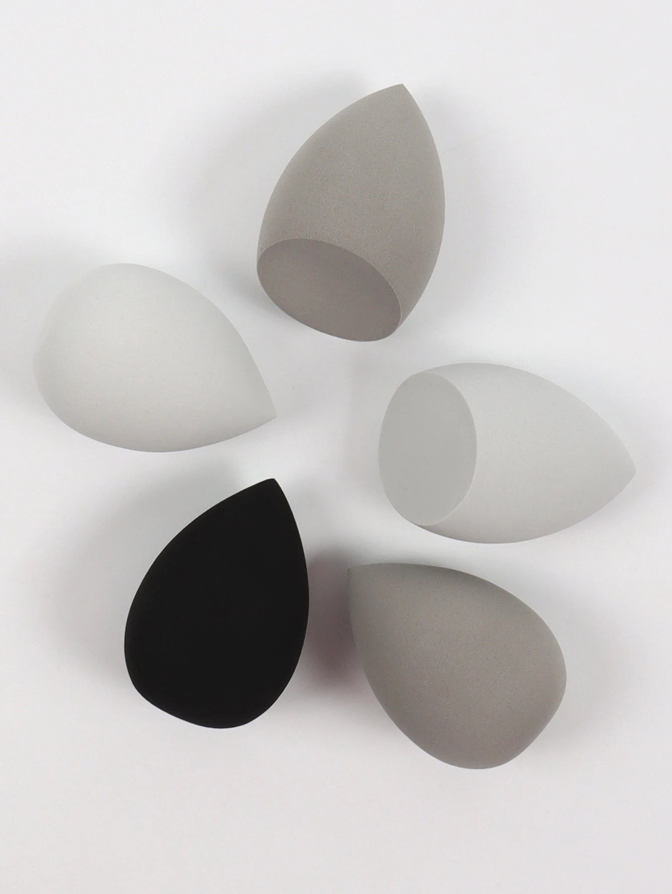 5 Bags of Beauty Eggs Makeup Sponge (Beauty Egg), Foundation Make-Up Mixed Beauty Sponge, Flawless Liquid, Cream and Powder, Mu