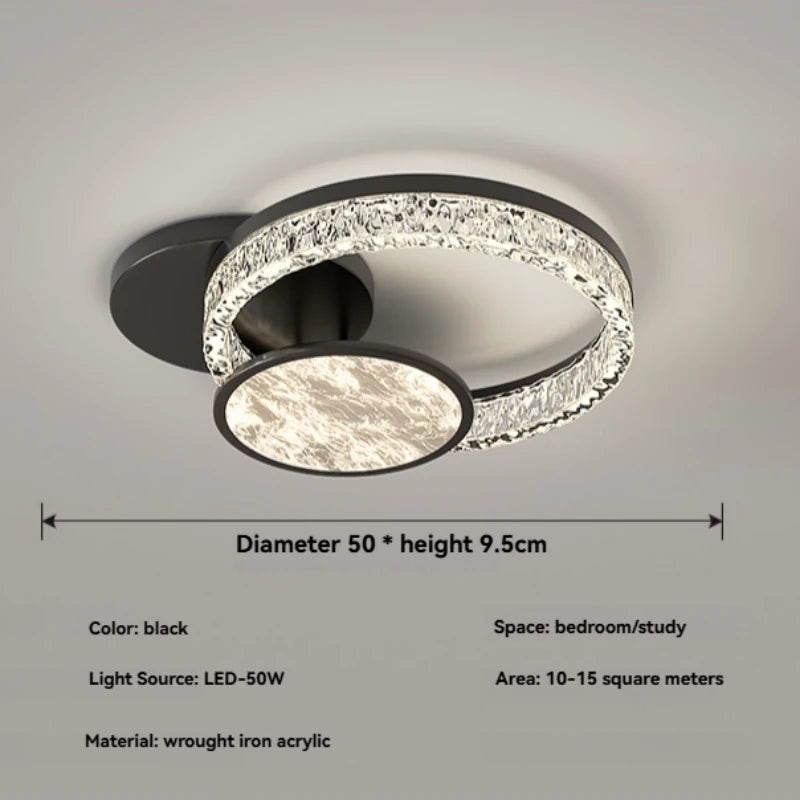 Living Room Ceiling Light High-end Italian Minimalist Hall Light Home Nordic Light Luxury Bedroom Kitchen LED Ceiling Light