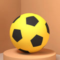 1 Piece Comes in Two Colors to Choose From, High-Elastic Indoor Silent Football and Basketball Ultra-Quiet Pu Foam Practice Ball. Comes with a Net Bag, Suitable for Home Use and Gentle Training, Skill Development, with a Velv