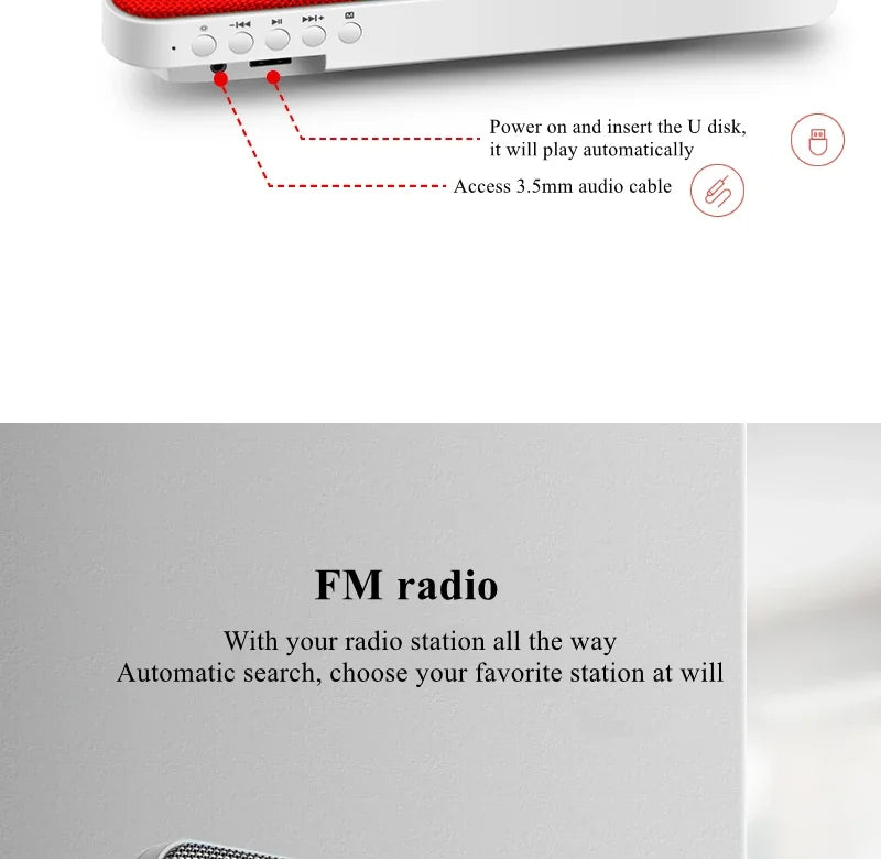 Home Multi-functional Bluetooth Speaker Wall-mounted Audio System Indoor Walls Are Non-porous and Suitable for Bedrooms and Shop