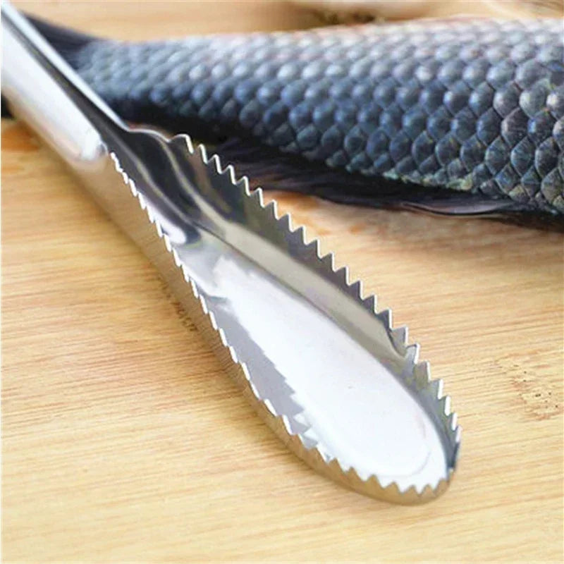 Stainless Steel Fish Cleaning Knife Skinner Fish Skin Scraper Scales Fishing Cleaning Kitchen Cooking Kitchen Gadget