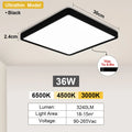 LED Ceiling Light Modern Dimmable Fixture for Bedroom Living Room Kitchen Hallway High Power Ultra Bright Home Decor Lamp Style