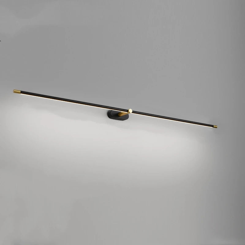 Modern Mirror LED Wall Lamps Minimalist Bathroom Wall Lamps For Bedroom Bedside Sconces Decorative Wall Mirrors Lighting Fixture