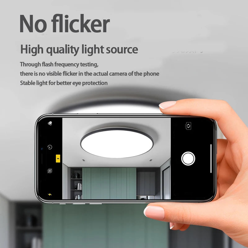 LED Ceiling Lamps Chandelier Panel Lamp IP44 Waterproof Bathroom Ceiling Lights Indoor Lighting for Bedroom Living Room Luminair