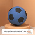 1Pc 3 Colors High-Elastic Indoor Silent Football PU Foam Practice Ball Comes With A Net Bag For Home Use And Skill Development
