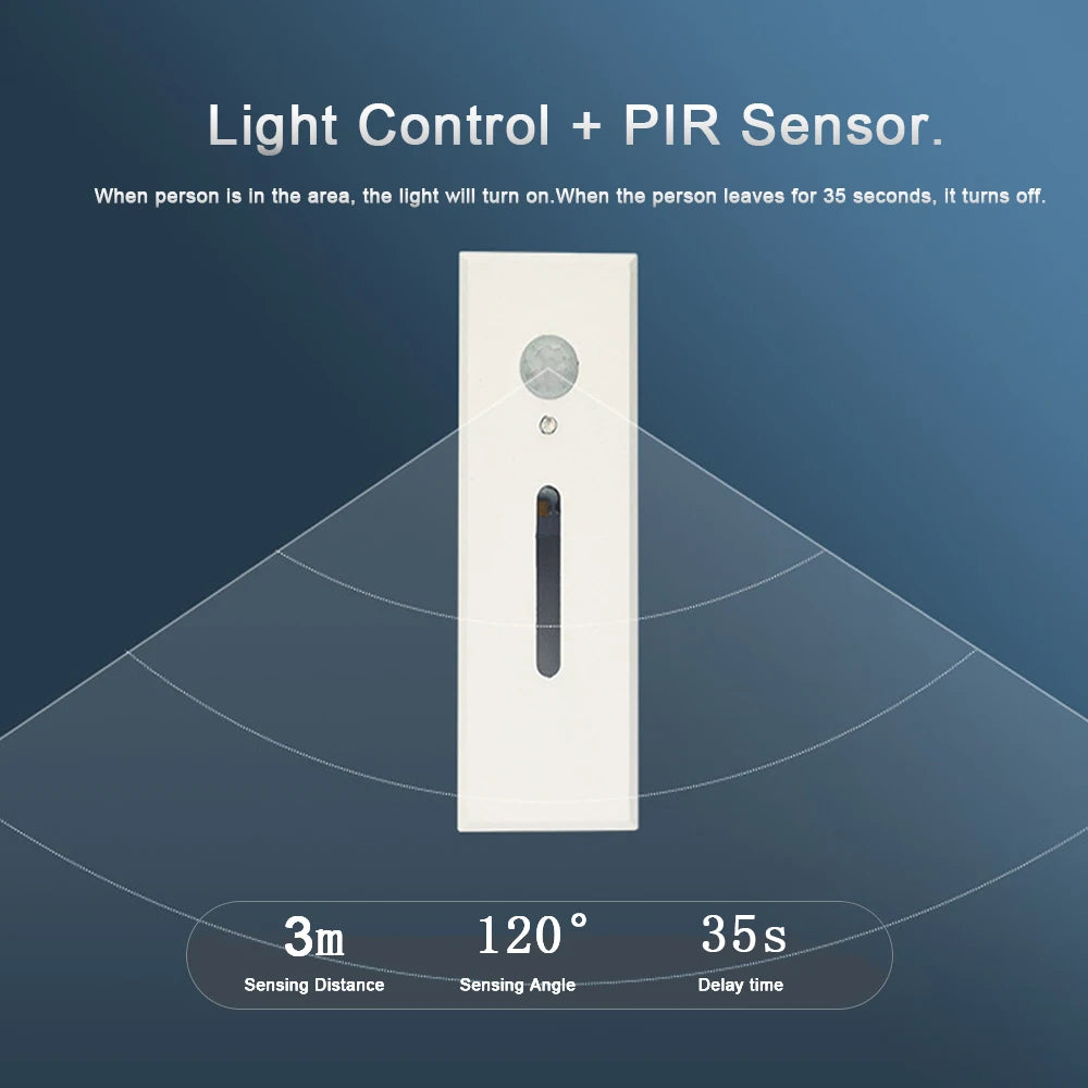 SANDIY Smart Light Intelligent Sensor Lamp Wall Embedded Led for House Step&Stair Foyer Balcony Home Ladder Lighting with Box 3W