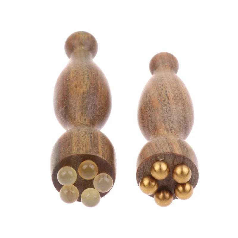 Face Massage Tools Gua Sha Face Skin Care Massage Sticks Lotus Seedpod Shape Massager Facial Physiotherapy Tool