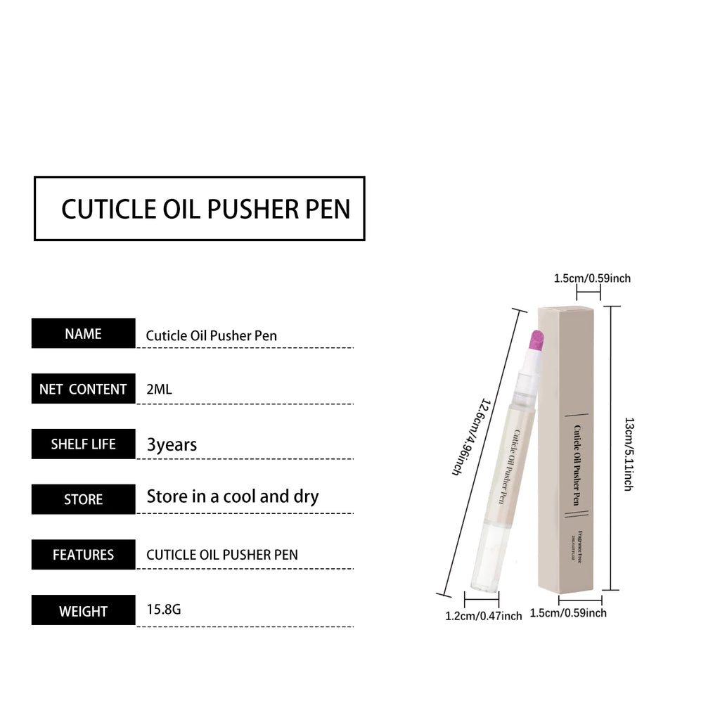 Nail care pen - Gentle care for smooth and shiny nails, moisturizing and smooth, convenient for daily maintenance and care.