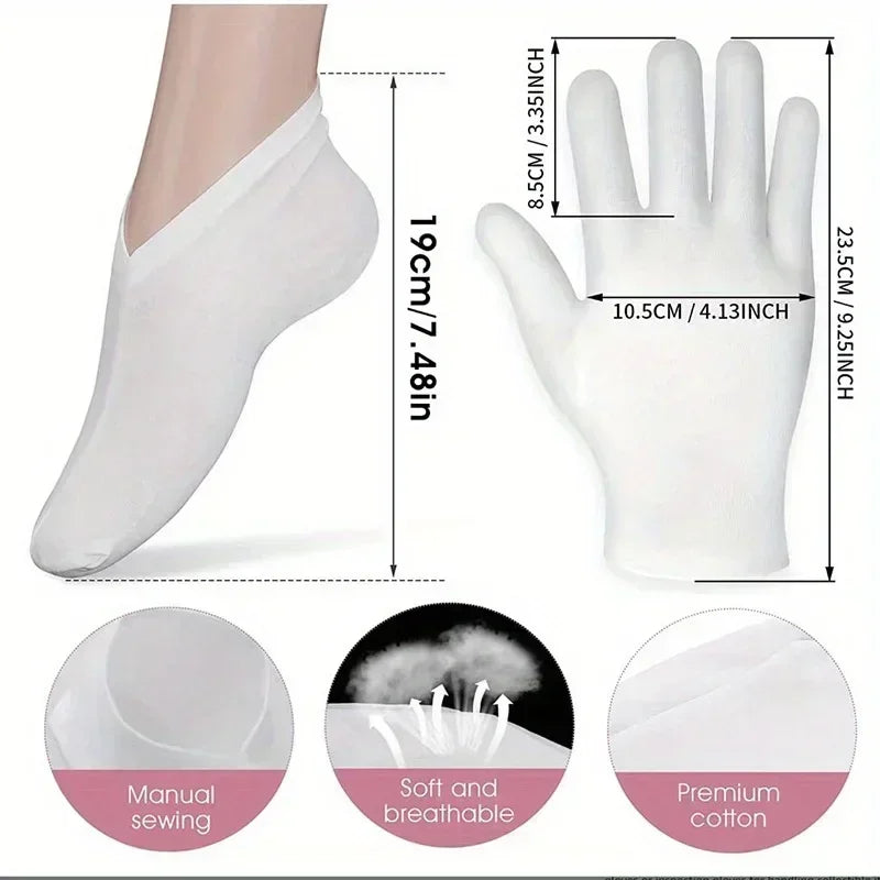 Foot Care Tools Touch Screen Moisturizing Gloves Moisturizing Socks Hand Spa Exfoliating Cracked Dead Skin Remover Treatment
