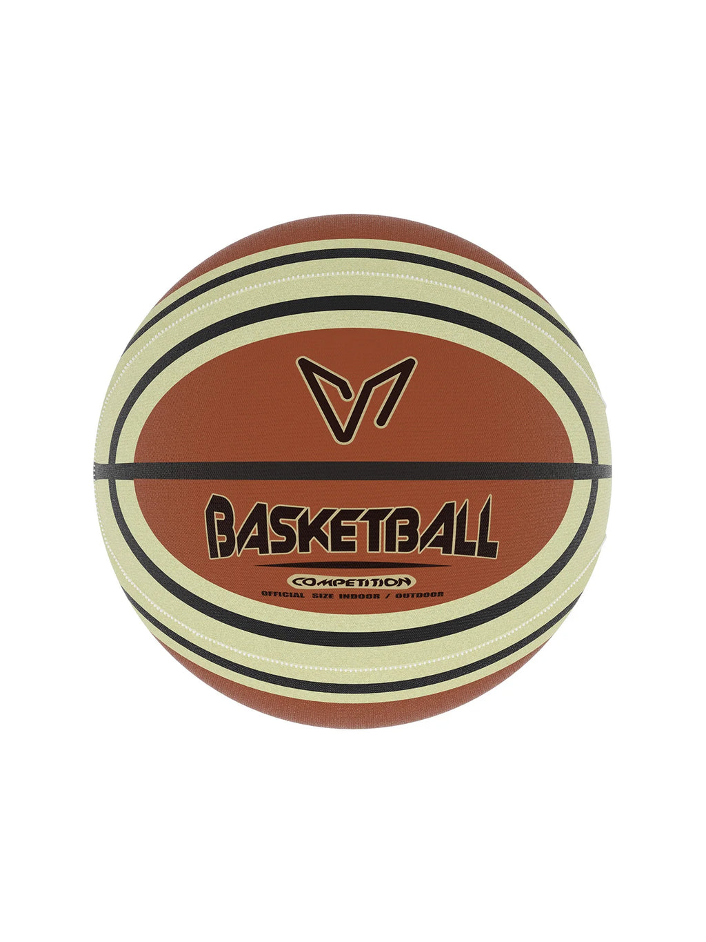 Silent Basketball with Cloth Cover No Bounce Noise Practice Training Ball for Kids PU Foam Soft Touch Perfect for Apartment
