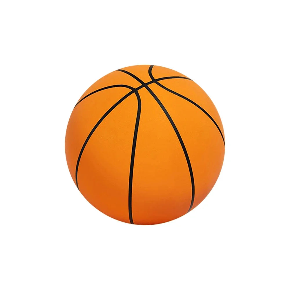 Silent Foam Basketball  Cloth Wrapped Sensory Ball For Kids Indoor Play Motor Skills Safe Toy Fitness