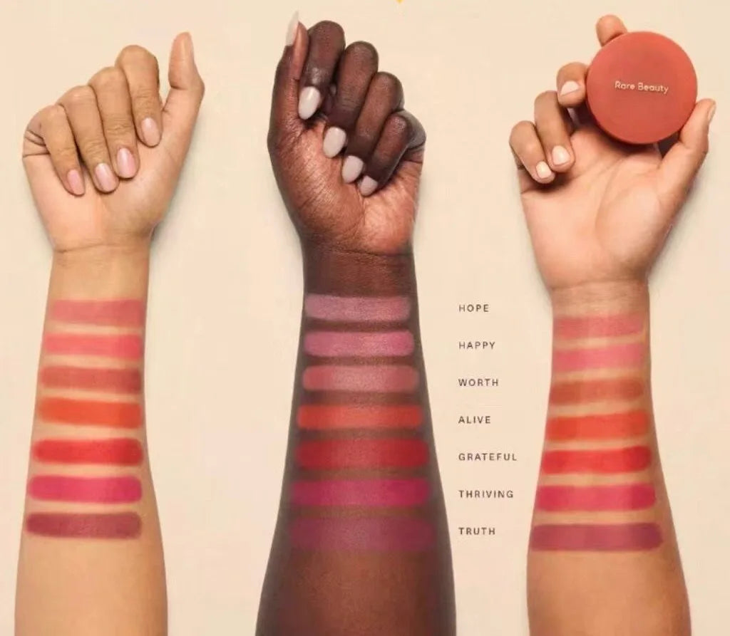 Rare Beauty Soft Pinch Matte Bouncy Cushiony Cream-to-powder Blush Airy and Lightweight Makeup Positive Light Liquid Luminizer