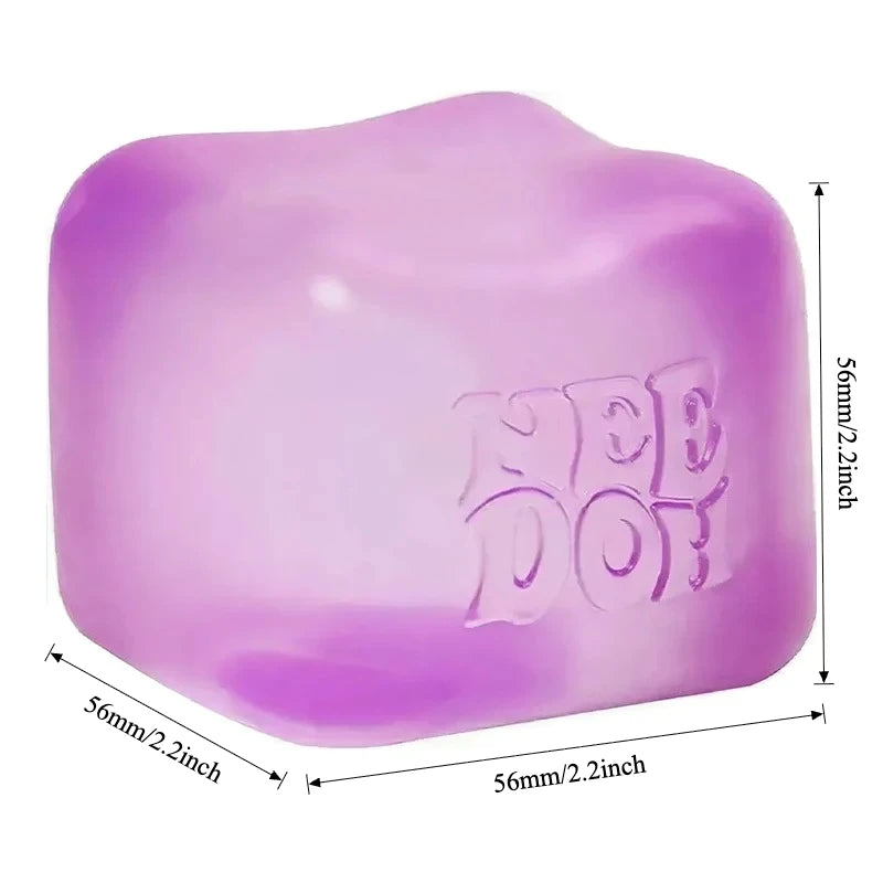 NeeDoh Nice Cube Sensory Stress Reliever Fidget Toy for Kids & Adults