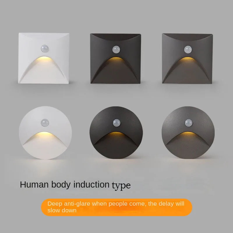 Outdoor Light IP65 Embedded Wall Light 3W LED Indoor Recessed Stair Lighting  Balcony Porch Aisle Courtyard Indoor Wall Light