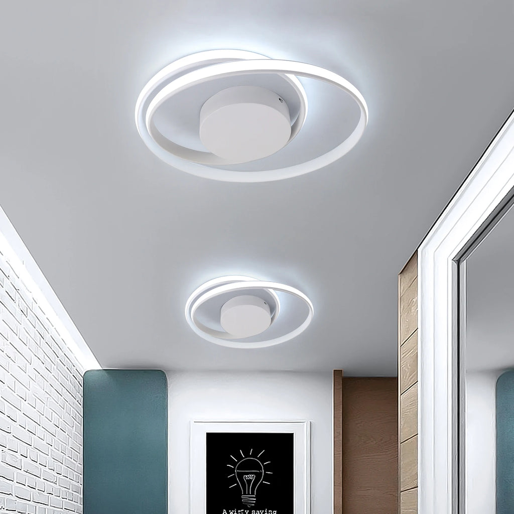 Modern Ceiling Light LED Chandelier Lamp Luminaire Living Dining Room Lighting Acrylic Surface Mounted Home Decor Indoor Fixture