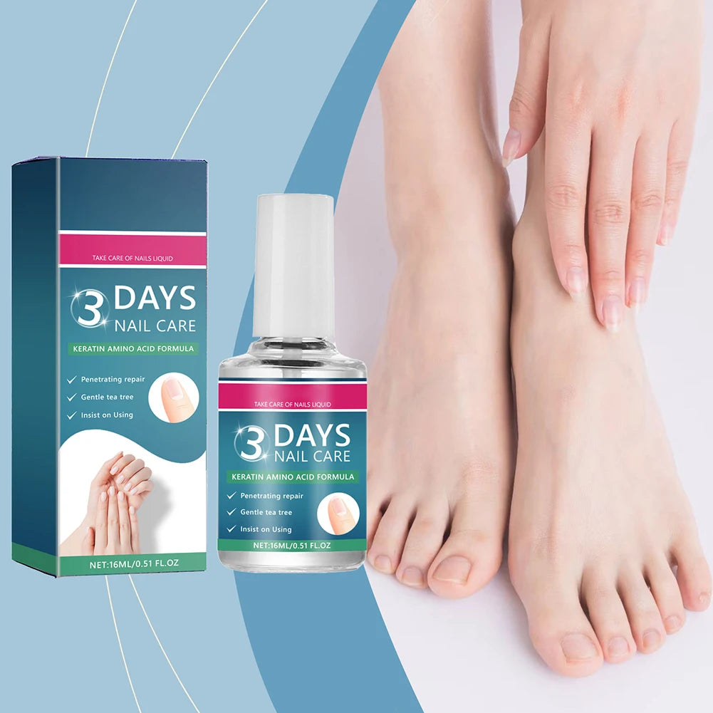 Nail Care Serum,Nail Repair Treatments Oil,Keratins Amino Acid Nail Care Oil Strengthen Restore Nails Quickly,Nail Care Product