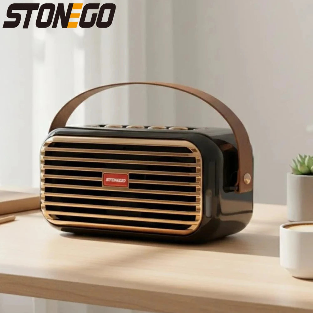 Wireless Bluetooth Speaker with Stereo Sound Extended Bass TWS Bluetooth 5 0 TF Card USB AUX Audio Input